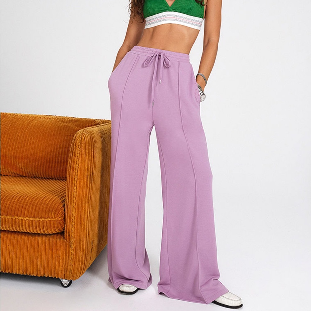 FOR LOVE & LEMONS Wide Leg Sweatpant